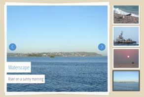 jQuery Image Scroller Prime Time Basic linear Demo